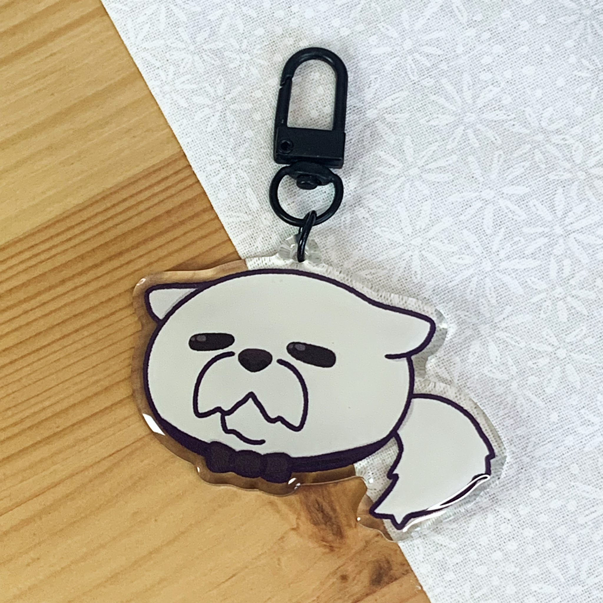 Bond Bun Keychain