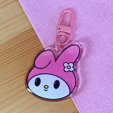 MY MLDY Bun Keychain