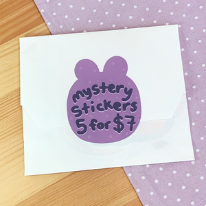 Mystery Sticker Packs