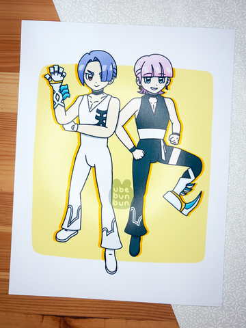 Poly Brothers Art Print