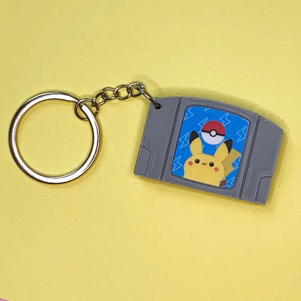Game Cartridge Keychains