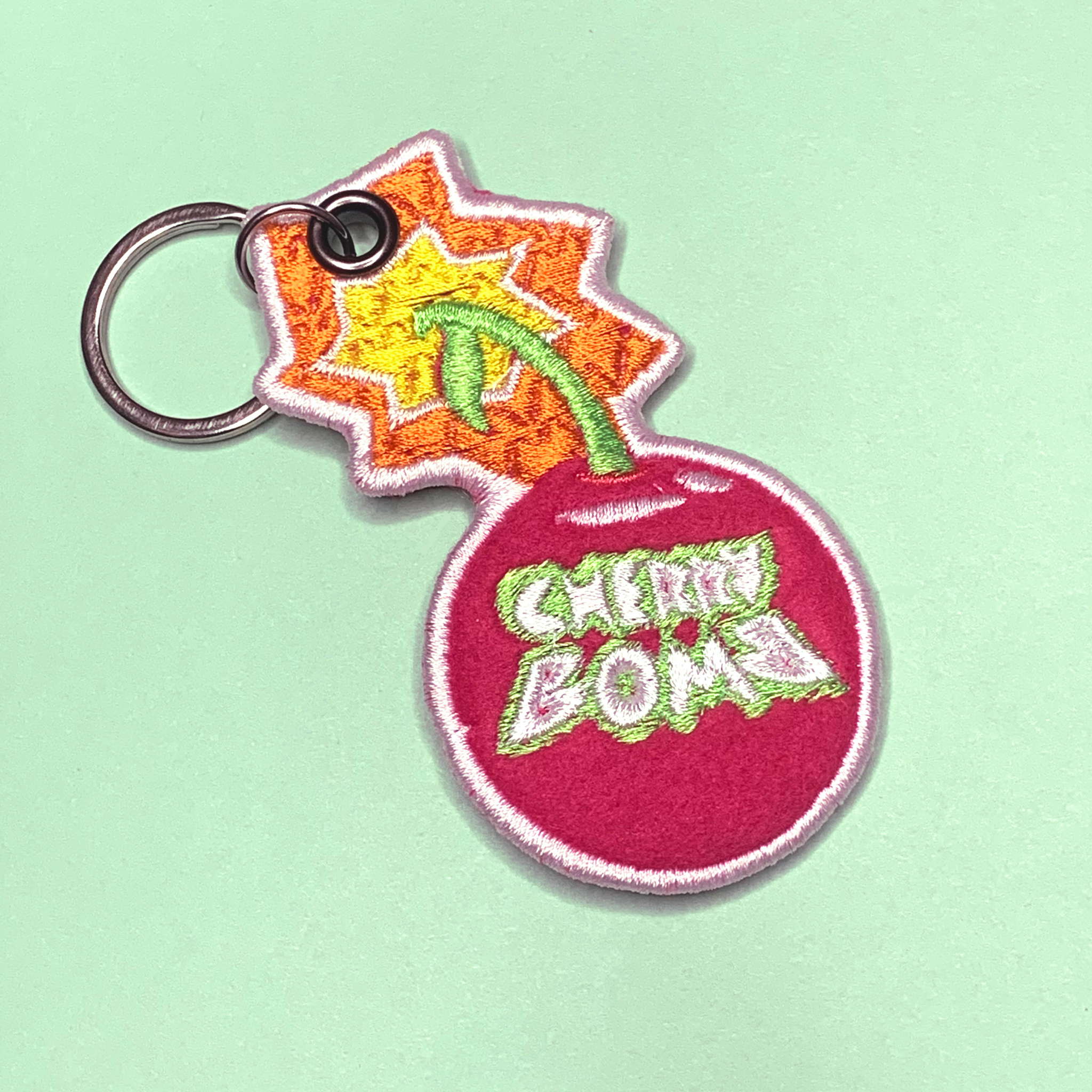 Cherry Bomb Keychain
