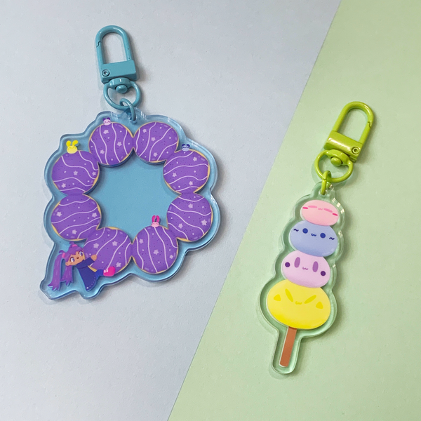 Fun Food Keychains